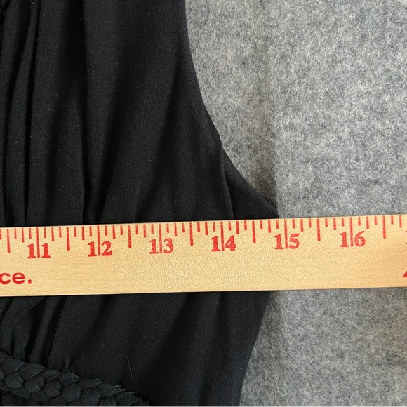 SOMA INTIMATES Dressed Up Casual Kaitlyn Maxi Dress Black Size Small - Picture 6 of 10